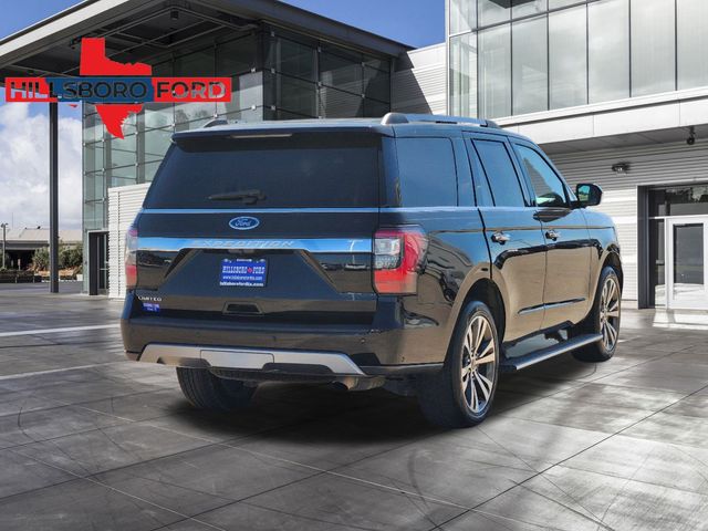 2021 Agate Black Metallic Ford Expedition Limited RWD SUV