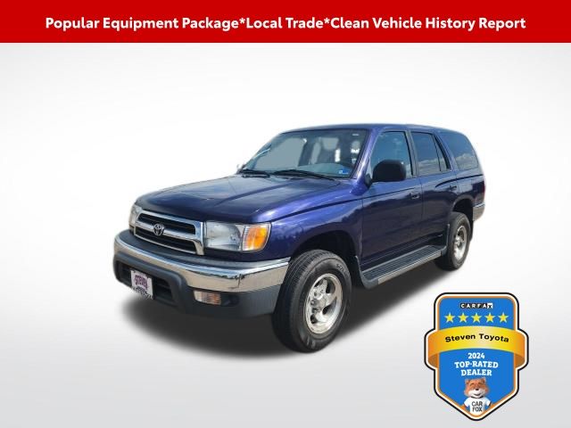Blue 2000 Toyota 4Runner Base SUV / Crossover Rear-Wheel Drive 4-Speed Automatic