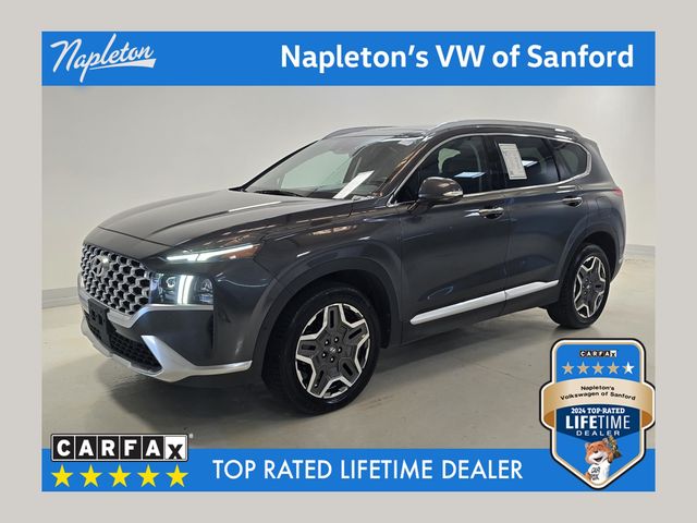 Portofino Gray 2023 Hyundai Santa Fe SUV / Crossover Front-Wheel Drive Automatic