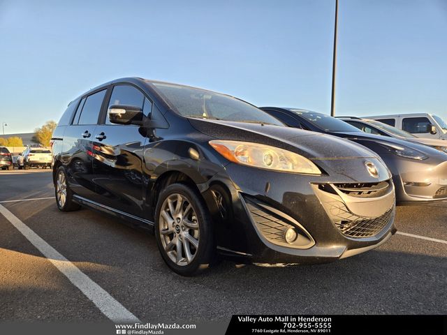 Jet Black Mica 2015 Mazda MAZDA5 Minivan Front-Wheel Drive 5-Speed Automatic Overdrive