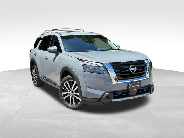Boulder Gray Pearl 2025 Nissan Pathfinder Platinum 4WD SUV / Crossover All-Wheel Drive 9-Speed Automatic