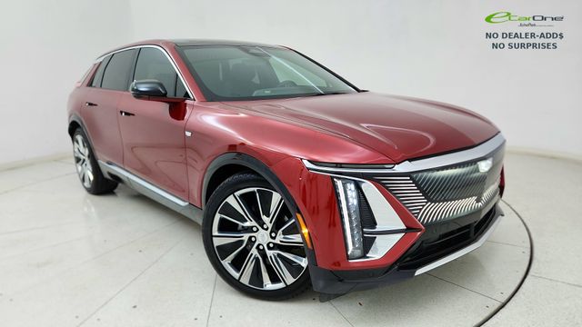Radiant Red Tintcoat 2024 Cadillac LYRIQ Luxury 3 AWD SUV / Crossover All-Wheel Drive 1-Speed Automatic