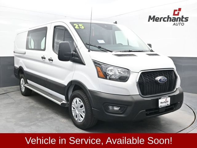 Oxford White 2025 Ford Transit Cargo Van Rear-Wheel Drive