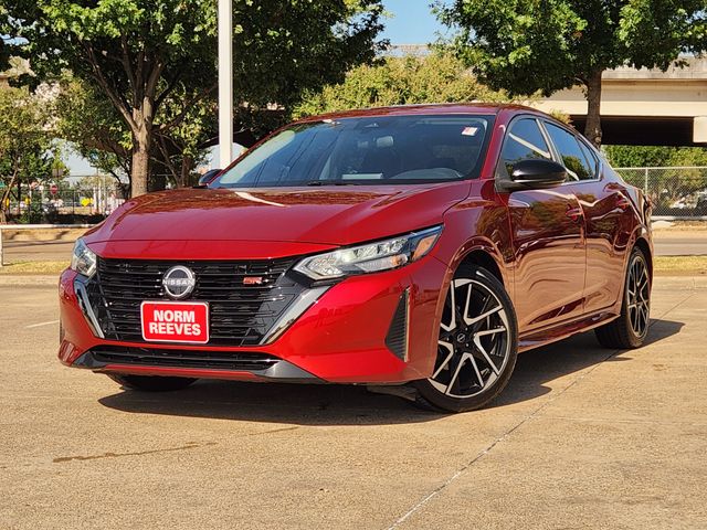 Red (Scarlet Ember Tintcoat) 2024 Nissan Sentra Sedan Front-Wheel Drive Continuously Variable Transmission