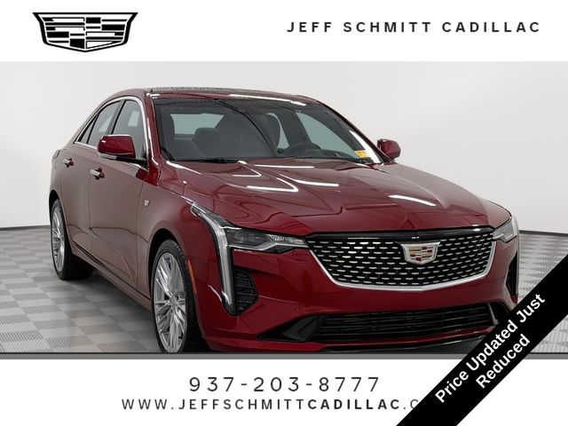 Radiant Red Tintcoat 2025 Cadillac CT4 Sedan Rear-Wheel Drive 8-Speed Automatic