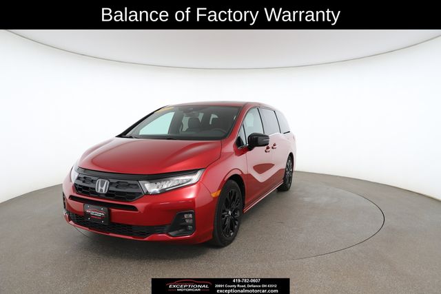 Red 2025 Honda Odyssey Minivan Front-Wheel Drive Automatic