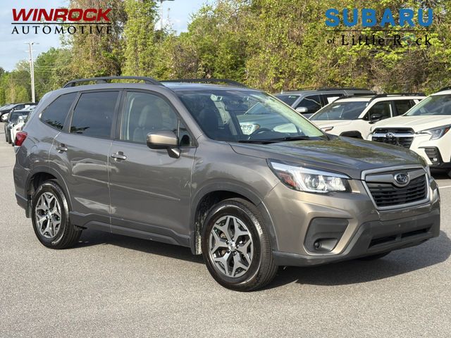 Bronze Metallic 2020 Subaru Forester 2.5i Premium AWD SUV / Crossover All-Wheel Drive Continuously Variable Transmission