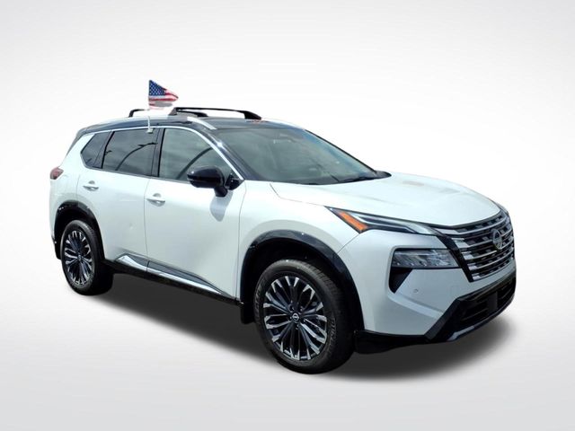 Everest White Pearl/Super Black 2026 Nissan Rogue SUV / Crossover All-Wheel Drive Continuously Variable Transmission