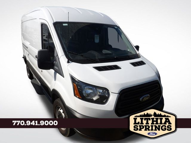 Oxford White 2019 Ford Transit Cargo 250 Medium Roof LWB RWD with Sliding Passenger-Side Door Van Rear-Wheel Drive 6-Speed Automatic Overdrive