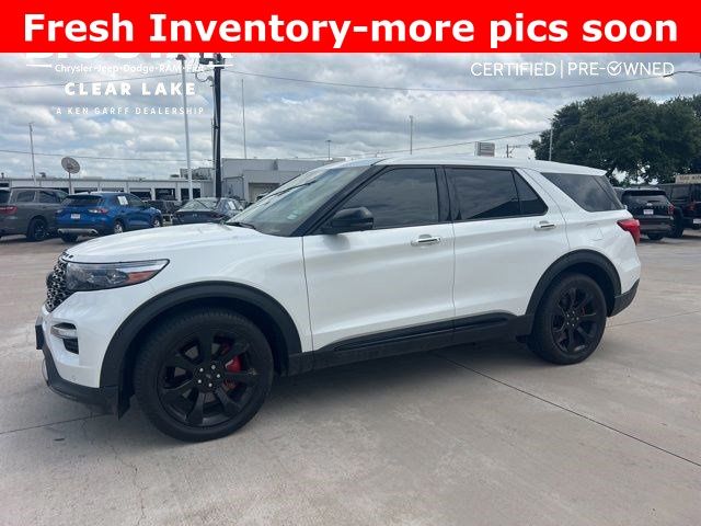 2022 Ford Explorer ST White at Classic Elite Chevrolet Hwy 6