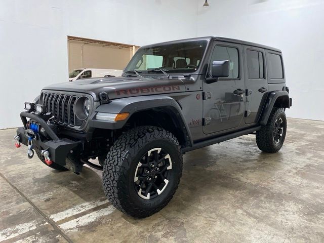 Gray (Granite Crystal Metallic Clearcoat) 2025 Jeep Wrangler SUV / Crossover Four-Wheel Drive 8-Speed Automatic