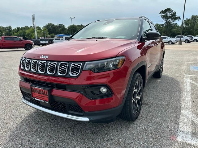 Red Hot Pearlcoat 2025 Jeep Compass SUV / Crossover Four-Wheel Drive 8-Speed Automatic