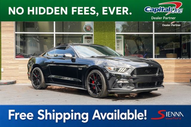 Shadow Black 2016 Ford Mustang Coupe Rear-Wheel Drive Manual