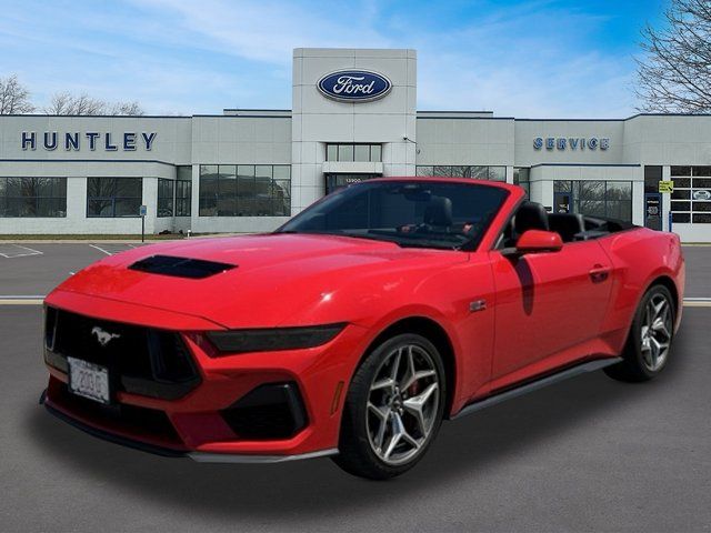 Race Red 2025 Ford Mustang GT Premium Convertible RWD Convertible Rear-Wheel Drive Automatic