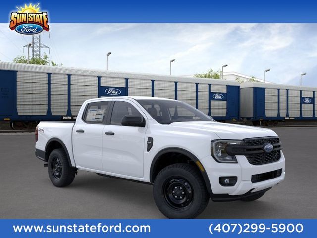 Oxford White 2026 Ford Ranger XL SuperCrew 4WD Pickup Truck Four-Wheel Drive Automatic