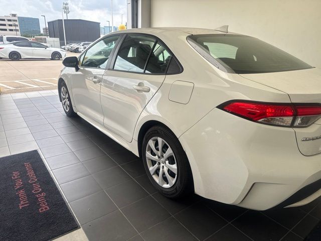 2020 Toyota Corolla LE White at Emmons Autoplex