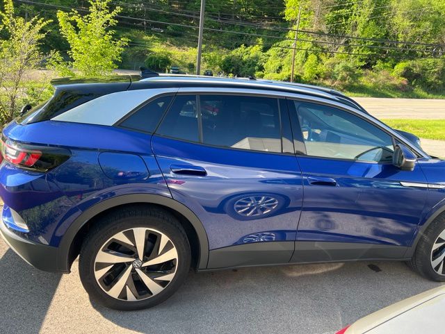 2022 Volkswagen ID.4 Pro S Blue at Sutliff Volkswagen