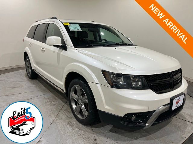 White Noise Tri-Coat 2017 Dodge Journey Crossroad AWD SUV / Crossover All-Wheel Drive 6-Speed Automatic