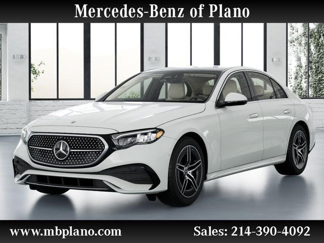 Polar White 2026 Mercedes-Benz E-Class Sedan Rear-Wheel Drive 9-Speed Automatic
