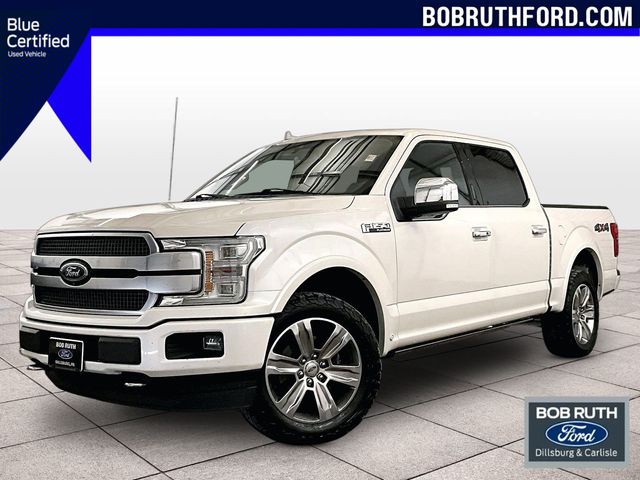 2018 Ford F-150 Platinum White at Luther Ford