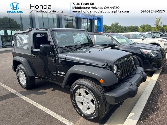 Black Clearcoat 2015 Jeep Wrangler SUV / Crossover Four-Wheel Drive 6-Speed Manual