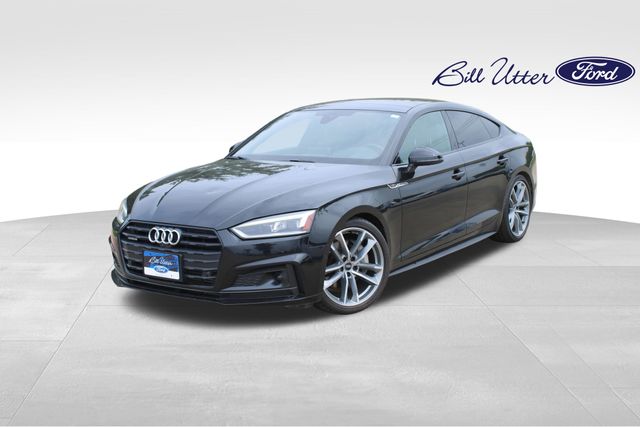 Mythos Black Metallic 2019 Audi A5 Sportback quattro Prestige 45 TFSI Sedan All-Wheel Drive 7-Speed Automatic