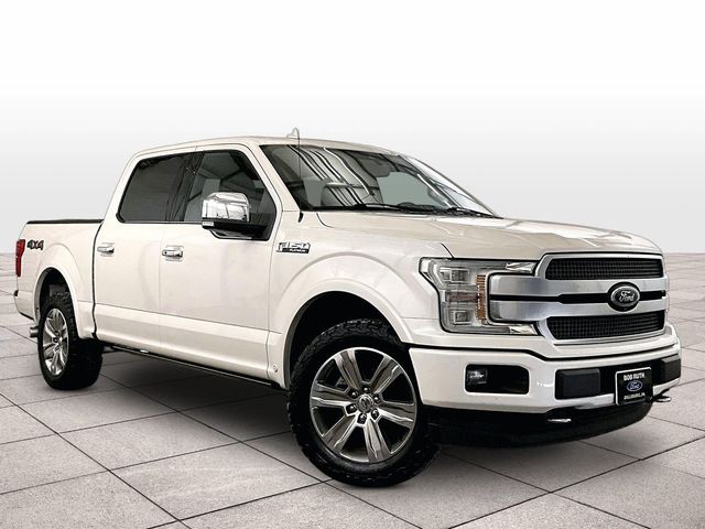 2018 Ford F-150 Platinum White at Luther Ford