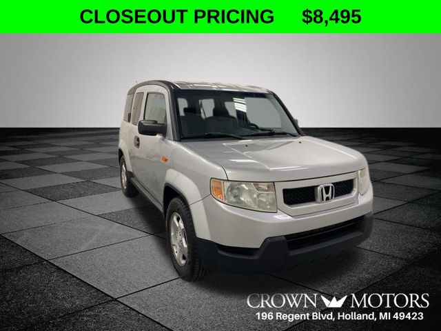 Alabaster Silver Metallic 2011 Honda Element SUV / Crossover Front-Wheel Drive 5-Speed Automatic