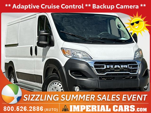 Bright White Clearcoat 2025 RAM ProMaster 2500 Tradesman 136 Low Roof Cargo Van FWD Van Front-Wheel Drive 9-Speed Automatic