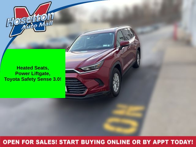 Red (Ruby Flare Pearl) 2024 Toyota Grand Highlander SUV / Crossover All-Wheel Drive 8-Speed Automatic