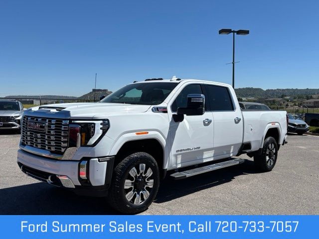Summit White 2024 GMC Sierra 3500HD Pickup Truck Four-Wheel Drive Automatic