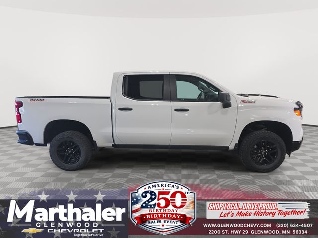 Summit White 2024 Chevrolet Silverado 1500 Pickup Truck Four-Wheel Drive Automatic