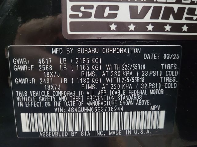 2025 – Subaru – Crosstrek