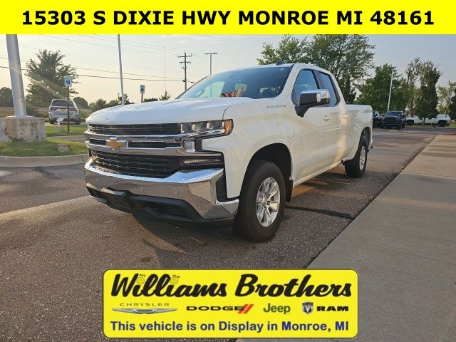 2020 Chevrolet Silverado 1500 LT - Summit White exterior view 1