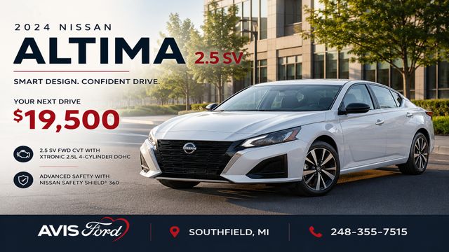 2024 Nissan Altima 2.5 SV FWD