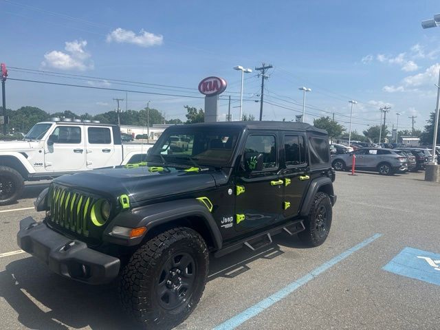 Black Clearcoat 2018 Jeep Wrangler SUV / Crossover Four-Wheel Drive 8-Speed Automatic
