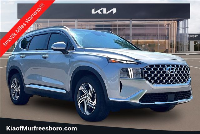 Shimmering Silver Pearl 2023 Hyundai Santa Fe SUV / Crossover Front-Wheel Drive 8-Speed Automatic