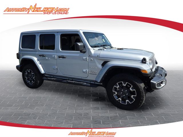 Silver Zynith Clearcoat 2024 Jeep Wrangler SUV / Crossover Four-Wheel Drive 8-Speed Automatic