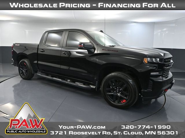 Black 2021 Chevrolet Silverado 1500 Pickup Truck Four-Wheel Drive 8-Speed Automatic
