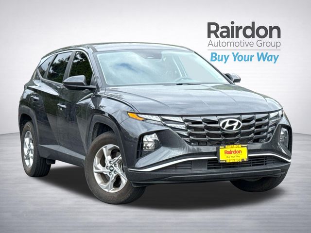 Portofino Gray 2023 Hyundai Tucson SUV / Crossover All-Wheel Drive 8-Speed Automatic