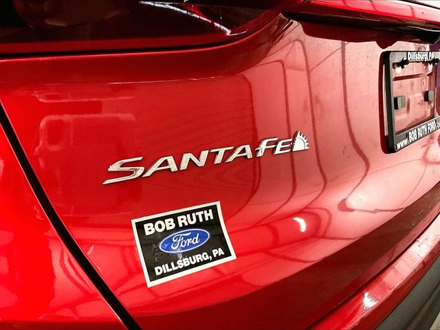2021 Hyundai Santa Fe SEL Red at Bob Ruth Ford