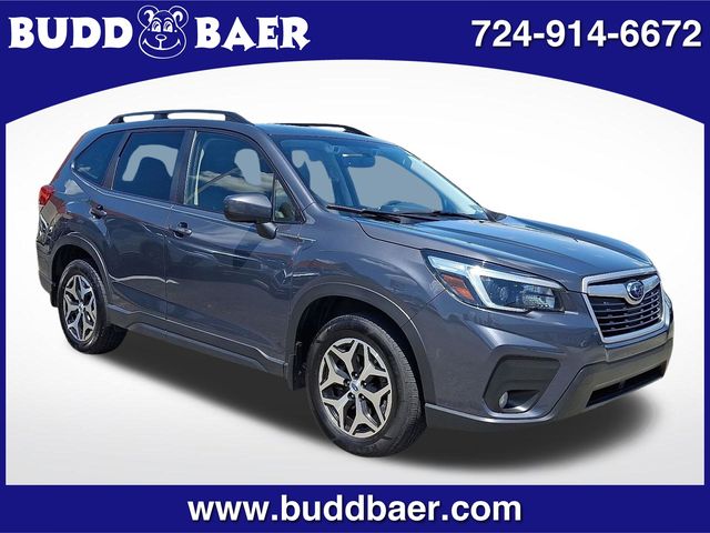 Magnetite Gray Metallic 2021 Subaru Forester SUV / Crossover All-Wheel Drive Continuously Variable Transmission