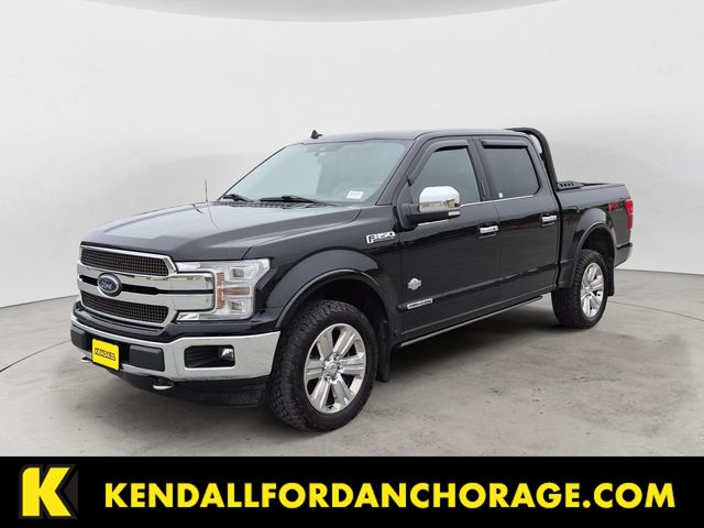 Shadow Black 2018 Ford F-150 Pickup Truck Four-Wheel Drive Automatic
