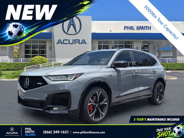 Gray (Modern Steel Metallic) 2026 Acura MDX SUV / Crossover All-Wheel Drive Automatic
