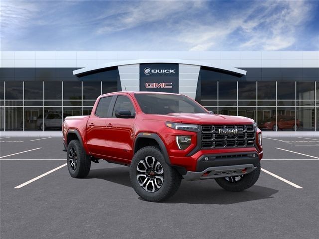 Volcanic Red Tintcoat 2026 GMC Canyon Pickup Truck Four-Wheel Drive 8-Speed Automatic