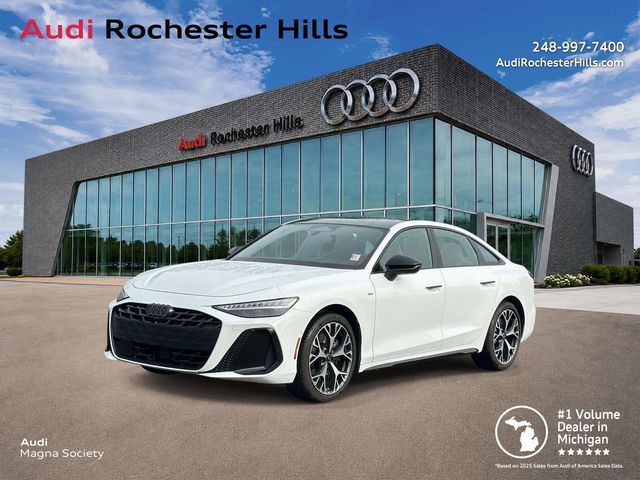 Arkona White 2026 Audi A6 Sedan All-Wheel Drive 7-Speed Automatic