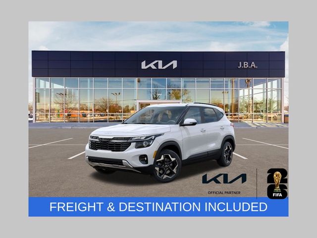 Snow White Pearl 2026 Kia Seltos SUV / Crossover All-Wheel Drive Continuously Variable Transmission