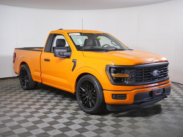 Orange 2026 Ford F-150 Pickup Truck Four-Wheel Drive Automatic