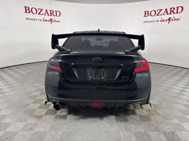 2018 Black Subaru WRX STi AWD Sedan
