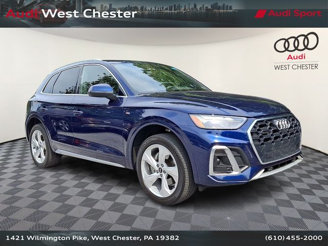 Navarra Blue Metallic 2024 Audi Q5 SUV / Crossover All-Wheel Drive 7-Speed Automatic